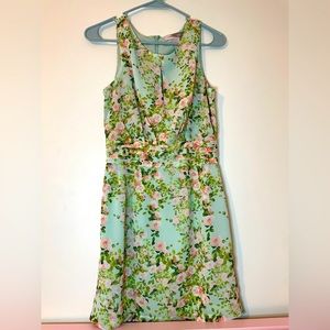 F21 Floral Chiffon Dress